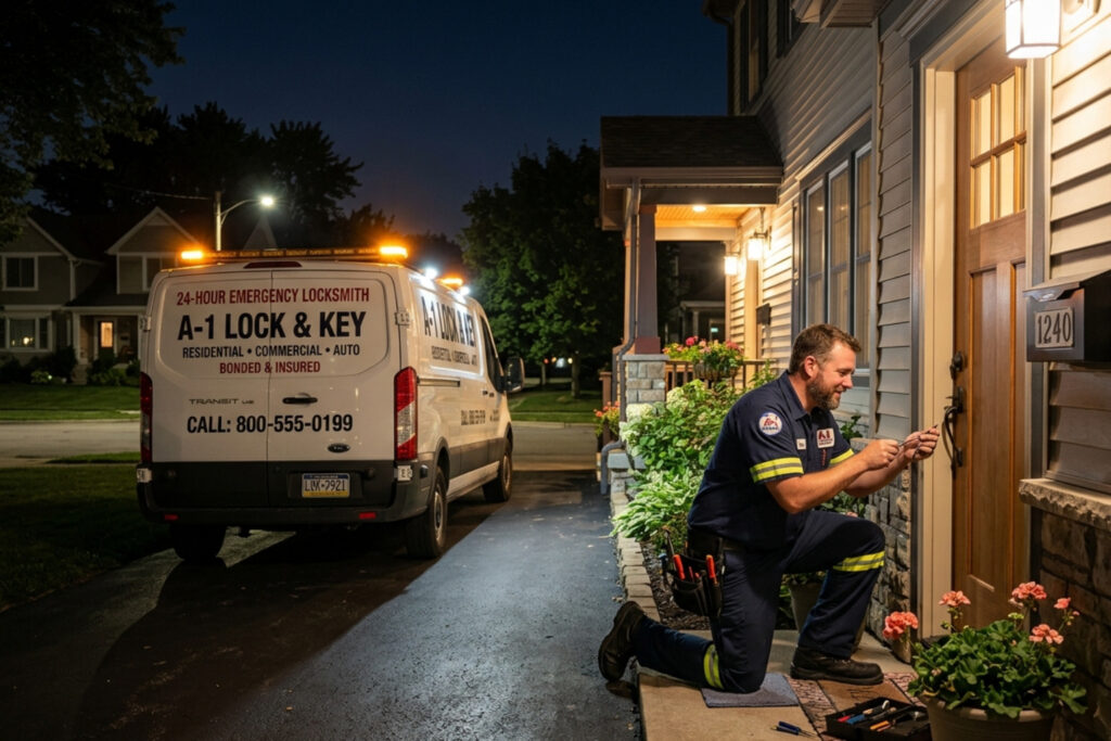 A Guide to Finding a 24 Hour Locksmith Nearby Before You Break a Window