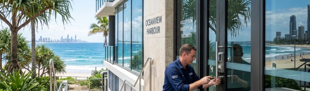 Commercial locksmith Gold Coast secure office building - Commercial locksmith Gold Coast